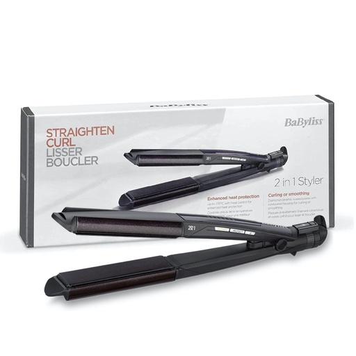 [BABY37.LBC2X1] BABYLISS 2-in-1 Styler - Lisseur boucleur 2-en-1 en céramique