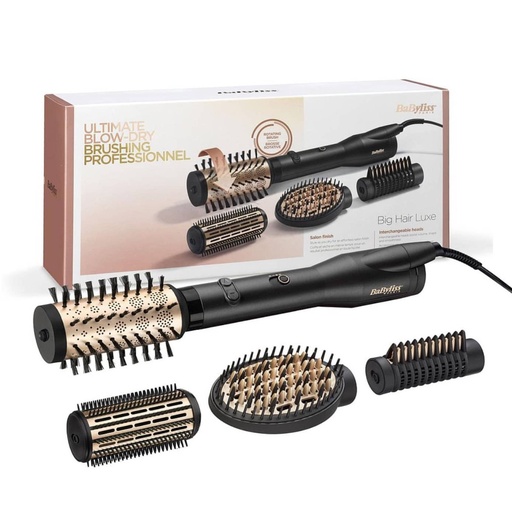 [BABY33.BST650] BABYLISS Big Hair Luxe - Brosse soufflante rotative en céramique 4 têtes 38mm - 650W