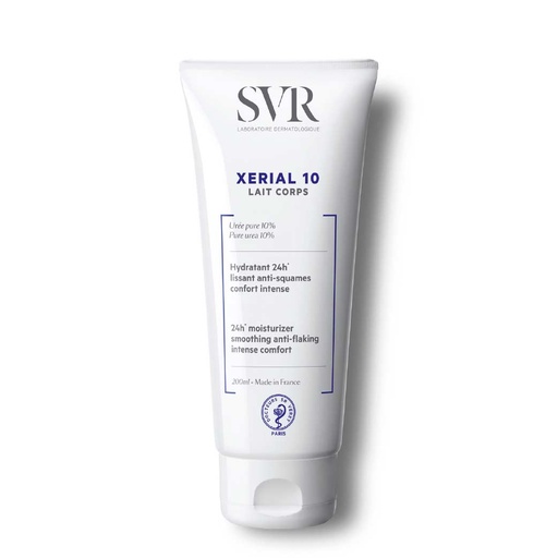 [SVRT14.LHL200] SVR Xérial 10 - Lait hydratant lissant anti-squames pour le coprs - 200ml