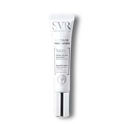 [SVRT07.CYL015] SVR Liftiane Yeux + Lèvres - Crème contour des yeux et des lèvres anti-rides anti-cernes anti-poches - 15ml