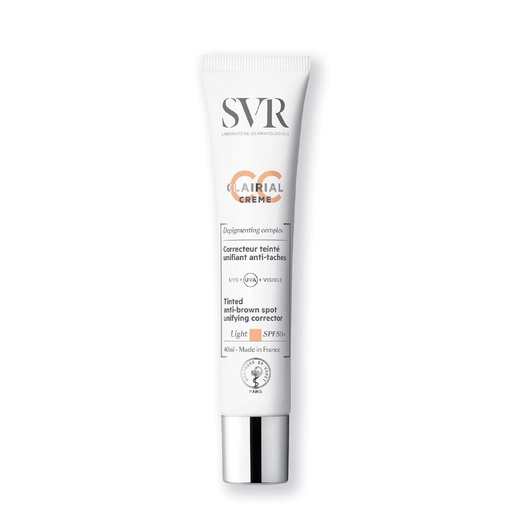 SVR Clairial CC Crème - Correcteur unifiant anti-taches pour tous types de peaux - 40ml