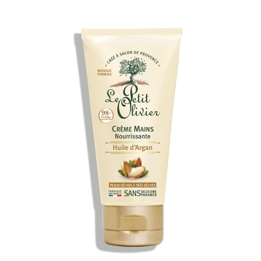 [LPOY58.CNS075] LE PETIT OLIVIER Huile d'Argan - Crème mains nourrissante pour peaux sèches à très séches - 75ml