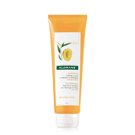 [KLOR01.CNC125] KLORANE Beurre de Mangue - Crème de jour nourrissante pour cheveux secs - 125ml