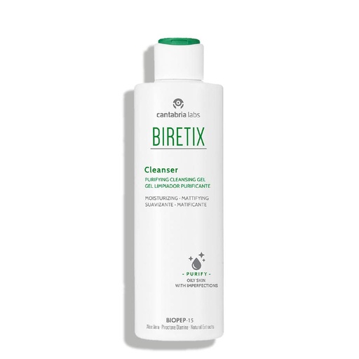 [CTLV05.GNP200] CANTABRIA LABS Biretix - Gel nettoyant purifiant pour peaux mixtes, grasses et à tendance acnéique - 200ml