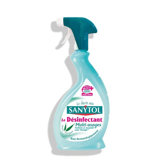 [SANS92.PDM500] SANYTOL Le Geste Sain - Pistolet désinfectant multi-usage - 500 ml