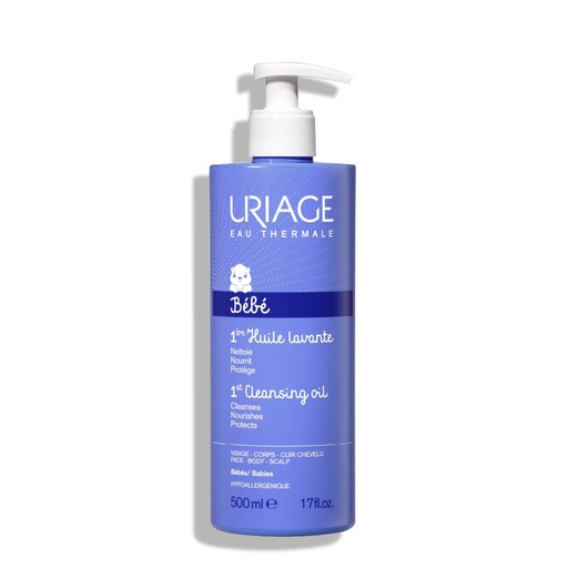 [URG15A.CRL500] URIAGE 1ère Crème Lavante - Pour le visage, le corps et le cuir chevelu de bébé - 500ml