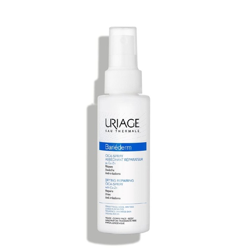 [URG13A.CSP100] URIAGE Bariéderm Cica-Spray - Spray asséchant réparateur pour peaux fragilisées - 100ml