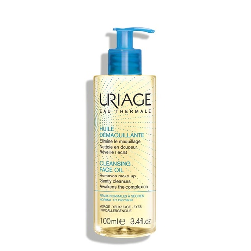 [URG05A.NTD100] URIAGE Huile Démaquillante - Nettoyant démaquillant pour peaux normales à sèches du visage et des yeux - 150ml