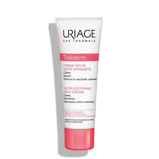 [URG02A.CRR050] URIAGE Toléderm Riche - Crème nutri-apaisante pour peaux intolérantes hyper-réactives - 50ml