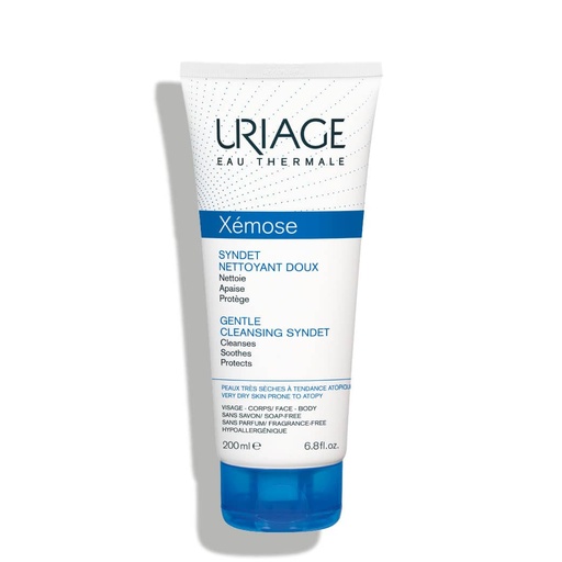 URIAGE Xémose - Syndet nettoyant doux pour peaux très sèches à tendance atopique du visage et du corps