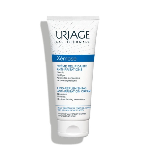 URIAGE Xémose Crème - Crème relipidante anti-irritations apaisante pour peaux très sèches à tendance atopique