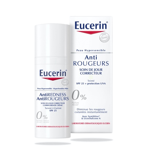 [EUCR73.CJT050] EUCERIN Anti-Rougeurs - Crème de jour teintée verte SPF25 - 50ml
