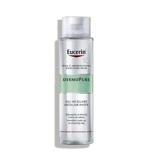 [EUCR69.EMI400] EUCERIN Dermopure - Eau micellaire pour peaux à imperfections - 400ml