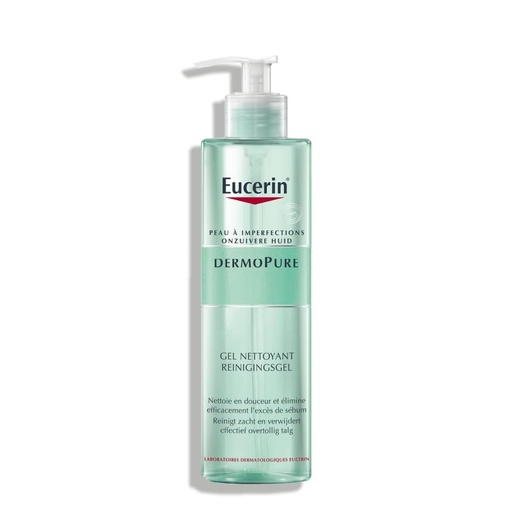 [EUCR69.GNI200] EUCERIN Dermopure - Gel nettoyant pour peaux à imperfections - 200ml