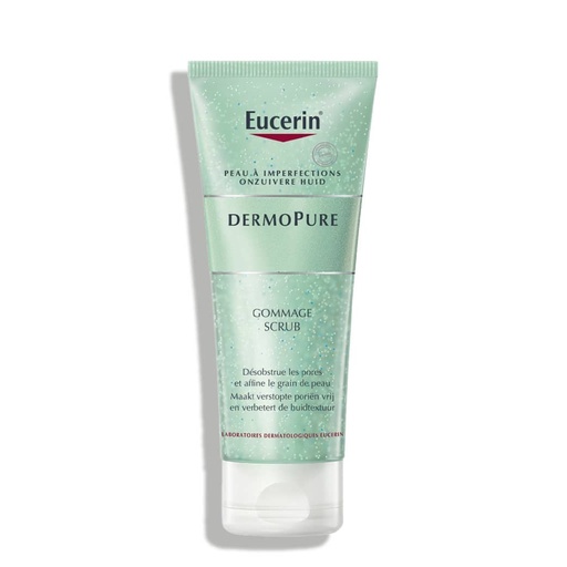 [EUCR69.GPI100] EUCERIN Dermopure - Gommage anti-pores visibles pour peaux à imperfections - 100ml