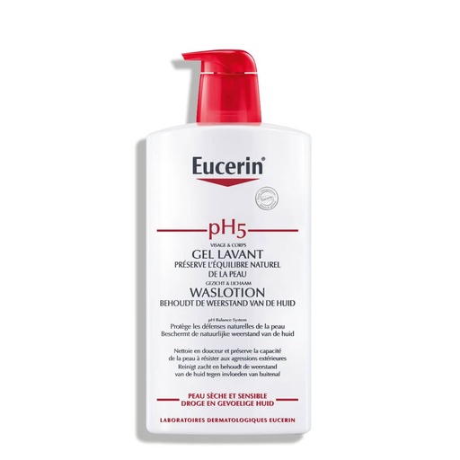 [EUCR63.GPS400] EUCERIN PH5 - Gel lavant pour peaux sèches et sensibles - 400ml
