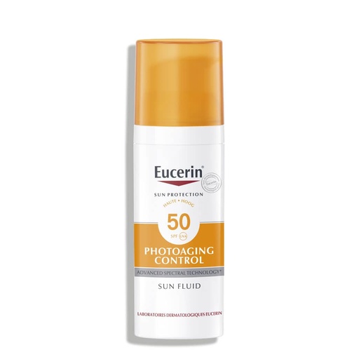 [EUCR62.FSA050] EUCERIN Sun Protection - Fluide solaire anti-âge pour toutes peaux SPF50+ - 50ml