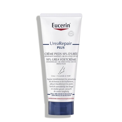 [EUCR59.CSR100] EUCERIN Urea Repair Plus - Crème pieds 10% urée pour peaux très sèches et rugueuses - 100ml
