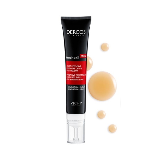 [DERT80.CRE036] DERCOS Aminexil Men - Cure intensive première chute de cheveux - 36ml