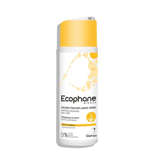 [BRG002.SHF200] BIORGA Ecophane - Shampooing fortifiant pour cheveux fragilisés abimés et ternes - 200ml