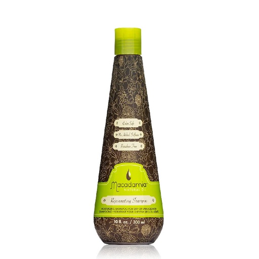[MAC001.SHP300] MACADAMIA Rejuvenating Shampoo - Shampooing hydratant, nourrissant pour types de cheveux - 300ml