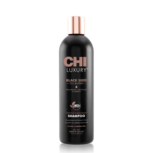 [CHIN10.SHP355] CHI Black Seed - Shampooing doux fortifiant pour cheveux affaiblis - 355ml