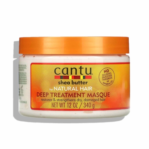 [CANS81.MSQ340] CANTU Shea Butter For Natural Hair - Masque revitalisant pour cheveux abîmés - 340g