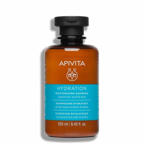 [APT013.SHP250] APIVITA Moisturizing Shampoo - Shampooing hydratant anti-frisottis pour tous types de cheveux - 250ml