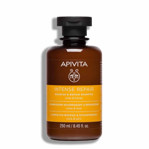 [APT002.ISP250] APIVITA Intense Repair - Shampooing nourrissant réparateur, pour cheveux secs - 250ml
