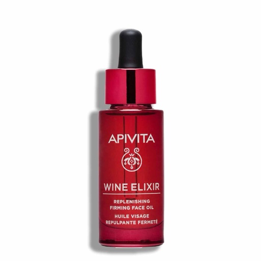 [APT008.HLE030] APIVITA Wine Elixir - Huile visage raffermissante, hydratante et nourrissante - 30ml