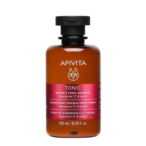 [APT001.SPF250] APIVITA Women's Tonic Shampoo - Shampooing préventif pour la chute de cheveux, pour femmes - 250ml