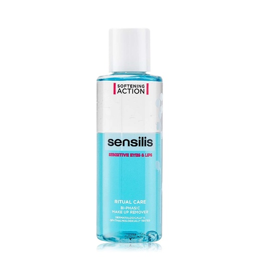 [SNS002.DMQ150] SENSILIS Bi-phasic Make-up Remover - Démaquillant bi-phase pour yeux et lèvres - 150ml