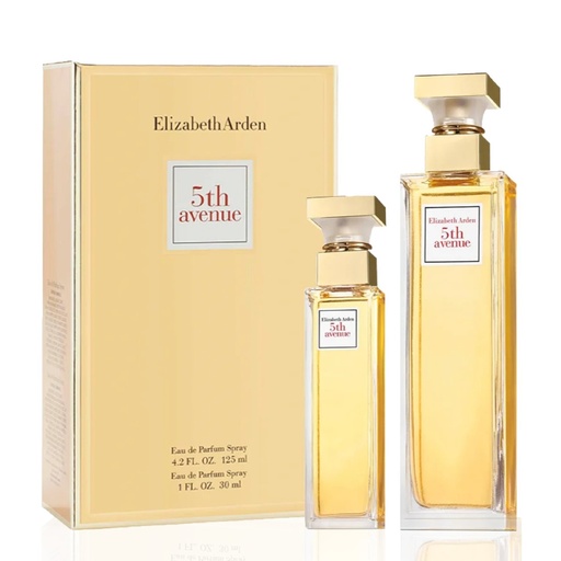 [ELZ002.EDP125B] ELIZABETH ARDEN 5th Avenue - Coffret eau de parfum pour femme 125ml + eau parfum 30ml
