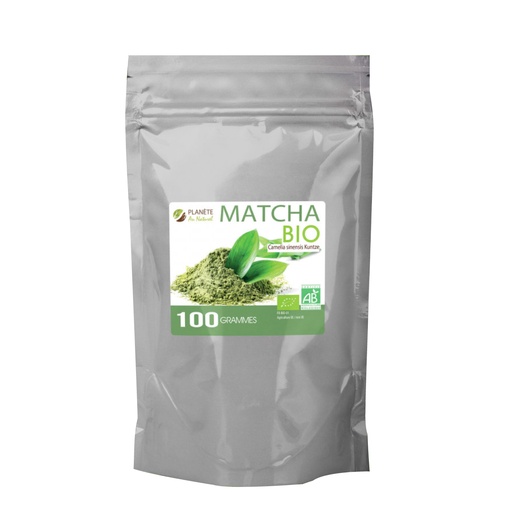 [GPH786.EFS100] GPH Diffusion Matcha BIO - Complément alimentaire Mémoire / Concentration / Défenses immunitaires - 100g