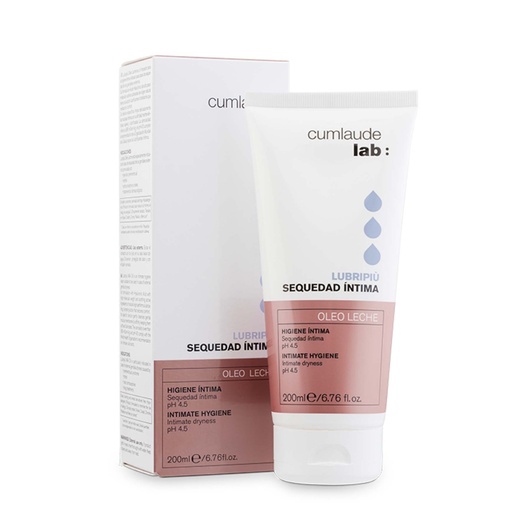 [CUM001.LAI150] CUMLAUDE LAB Lubripiu Hygiène Intime - Lait-huile nettoyant pour l'hygiène intime - 200ml