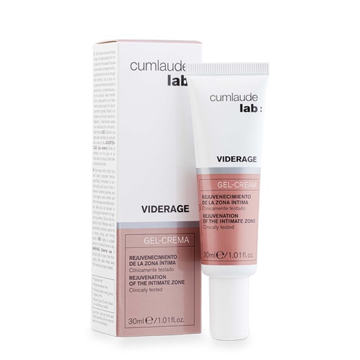 [CUM002.GLV030] CUMLAUDE LAB Viderage - Gel-crème pour le rajeunissement de la zone intime - 30ml