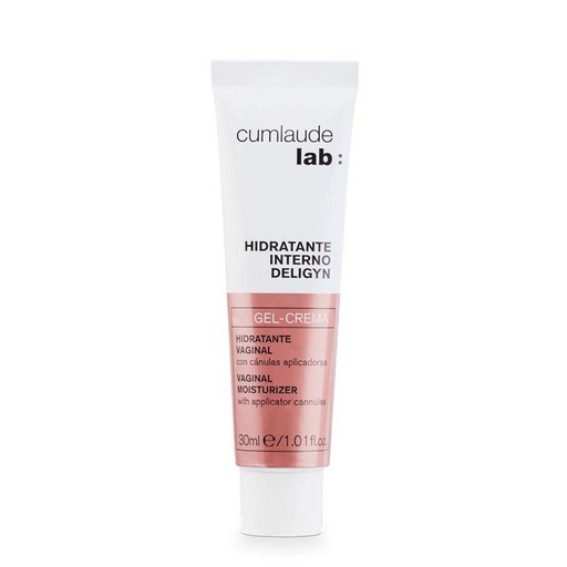 [CUM002.GLD030] CUMLAUDE LAB Hydratant Interne Deligyn - Gel-crème hydratant vaginal avec canules applicatrices - 30ml