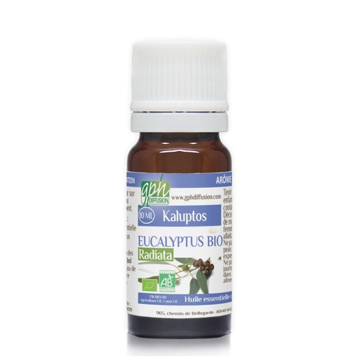 [GPH784.MPO010] GPH Diffusion Eucalyptus Radiata BIO - Huile essentielle chémotypée - 10ml