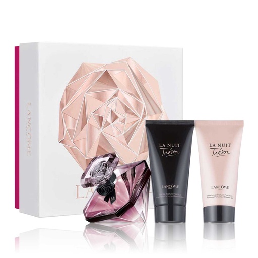 [LNC004.EPF050A] LANCOME La Nuit Trésor - Eau de parfum pour femme 50ml+Lait corps+Douche de parfum