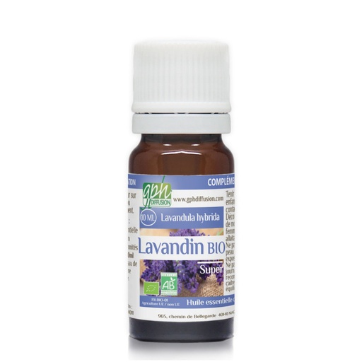[GPH784.ALK010] GPH Diffusion Lavandin BIO - Huile essentielle chémotypée - 10ml