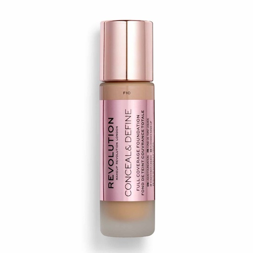 REVOLUTION Conceal & Define - Fond de teint à couvrance totale