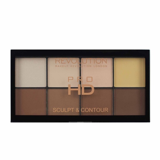 [RVTCA8.PCCLMD] REVOLUTION Ultra Pro HD - Palette contour crème - Light medium