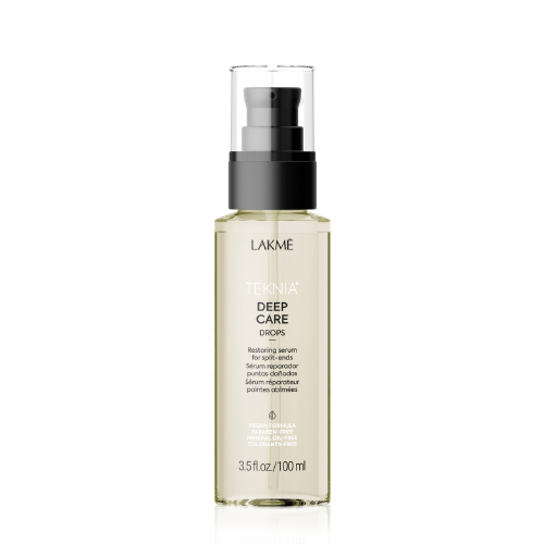 [TEK001.SRM100] TEKNIA Deep Care Drops - Sérum hydratant nourrissant pour pointes sèches abîmées - 100ml