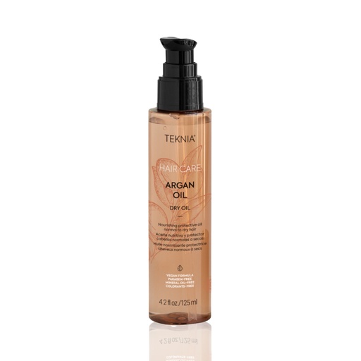 [TEK002.OIL125] TEKNIA Argan Oil Dry Oil - Huile sèche nourrissante à l'argan cheveux normaux à secs - 125ml