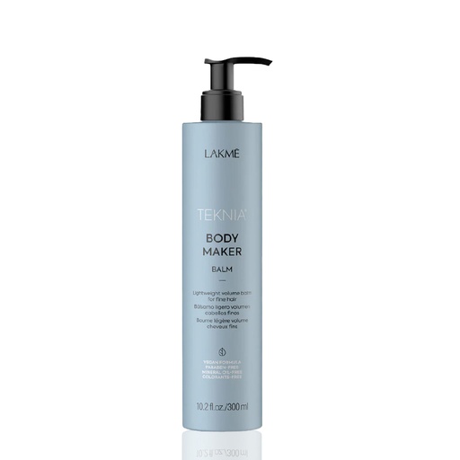 [TEK003.BME300] TEKNIA Body Maker Balm - Après shampooing hydratant anti-casse volumateur cheveux fins - 300ml