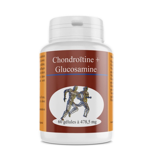 [GPH782.PPE060] GPH Diffusion Chondroïtine Glucosamine - Complément alimentaire Articulations - 60 gélules
