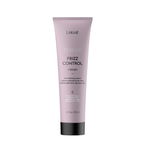 [TEK005.CRM150] TEKNIA Frizz Control Cream - Crème disciplinante anti-frisottis définition boucles - 150ml