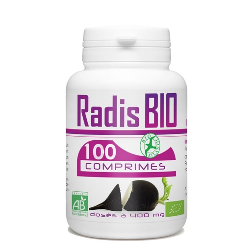 [GPH782.PLO100] GPH Diffusion Radis Noir BIO - Complément alimentaire Detox / Digestion - 100 comprimés