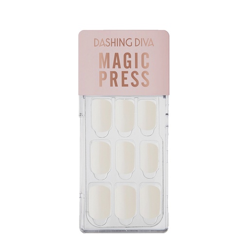 [DSD001.MPN002] DASHING DIVA Magic Press Nails Porcelain White