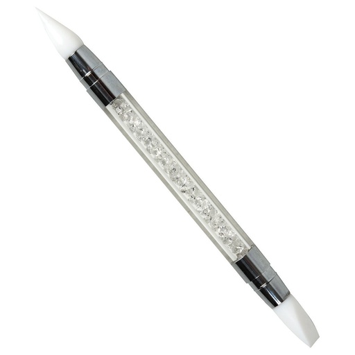 [S00005927] PEGGY SAGE Outil double embout en silicone pour nail art